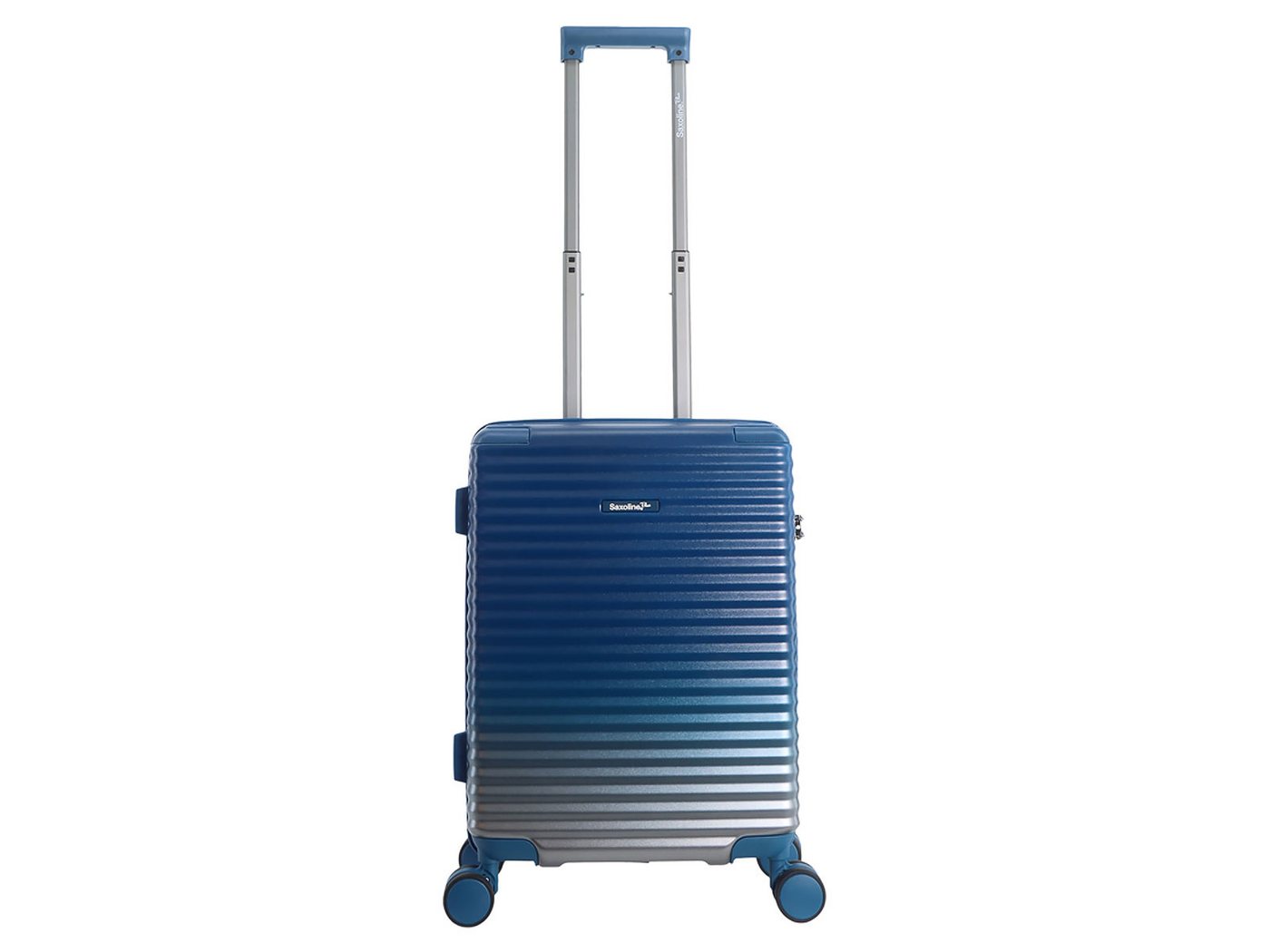 Saxoline® blue Handgepäckkoffer Elite Trolley Spinner 55 cm, 4 Rollen, TSA-Zahlenschloss von Saxoline® blue