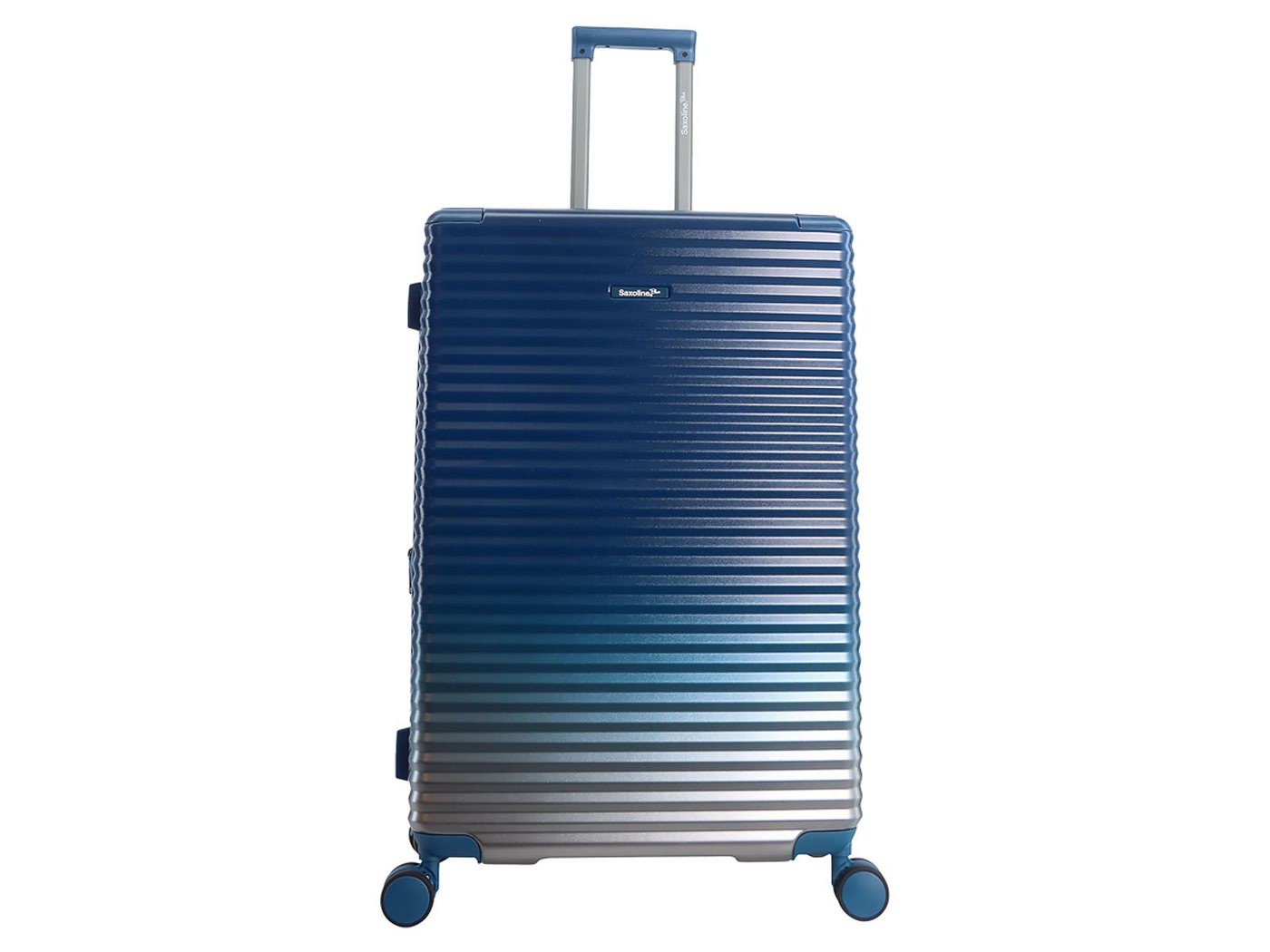 Saxoline® blue Koffer Elite Trolley TSA Zahlenschloss Spinner 76 cm, 4 Rollen, TSA-Zahlenschloss von Saxoline® blue