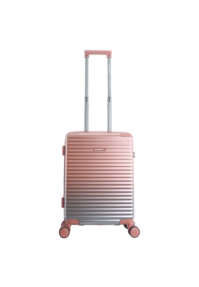 Saxoline® Koffer Elite, mit Trolleysystem aus Halbaluminium von Saxoline®