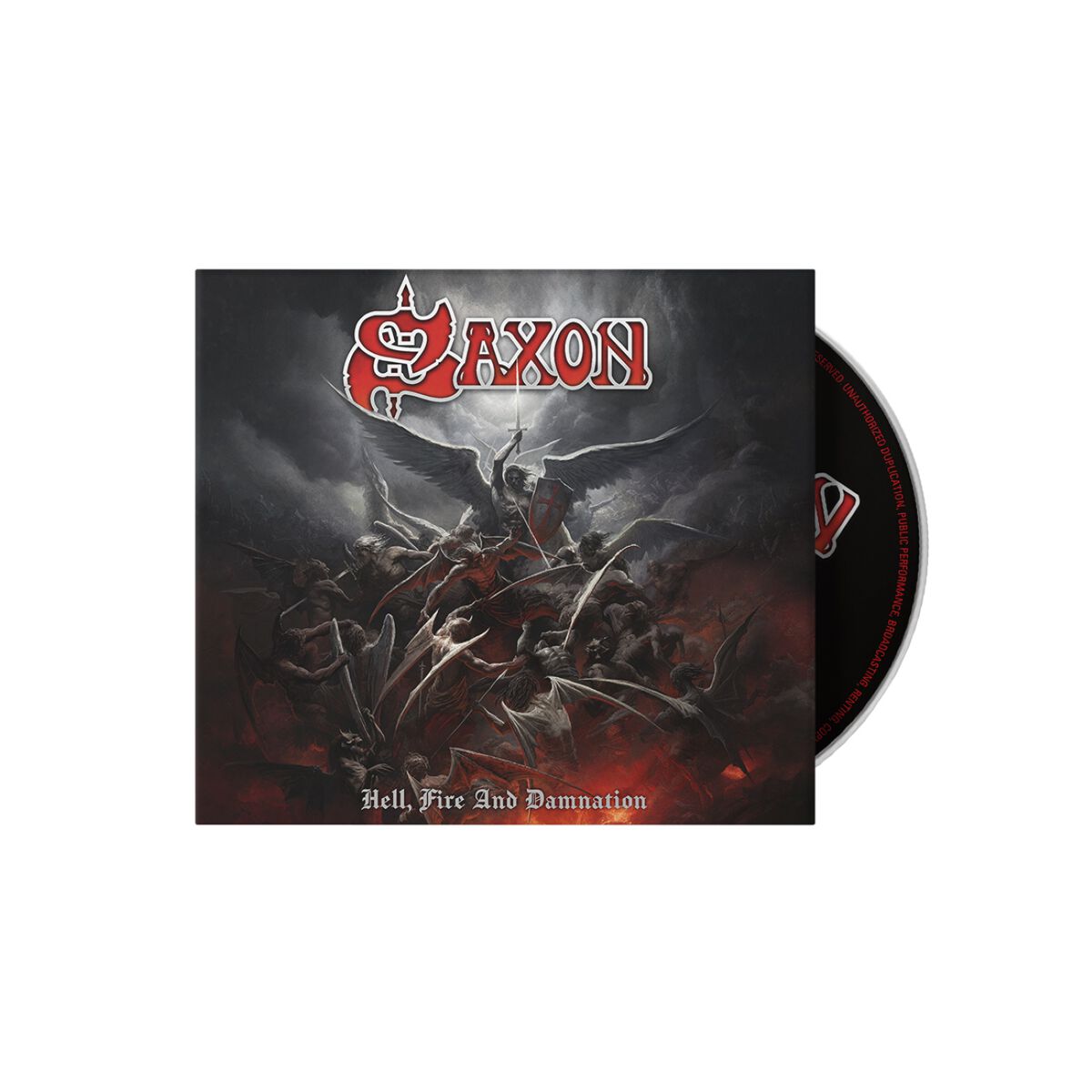 Saxon Hell, fire and damnation CD multicolor von Saxon