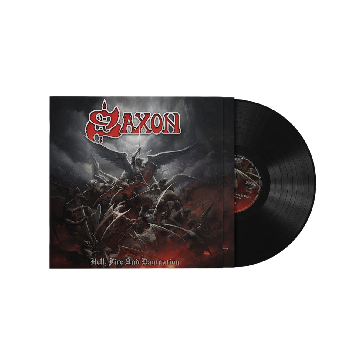 Saxon Hell, fire and damnation LP multicolor von Saxon