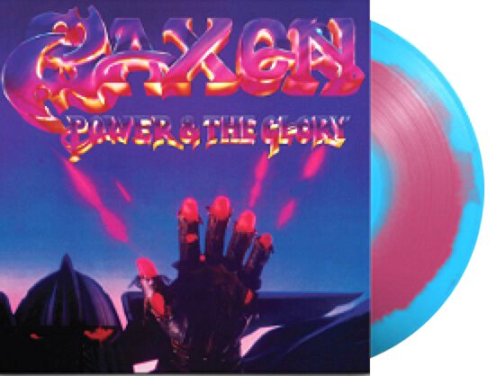 Saxon Power & the glory LP multicolor von Saxon
