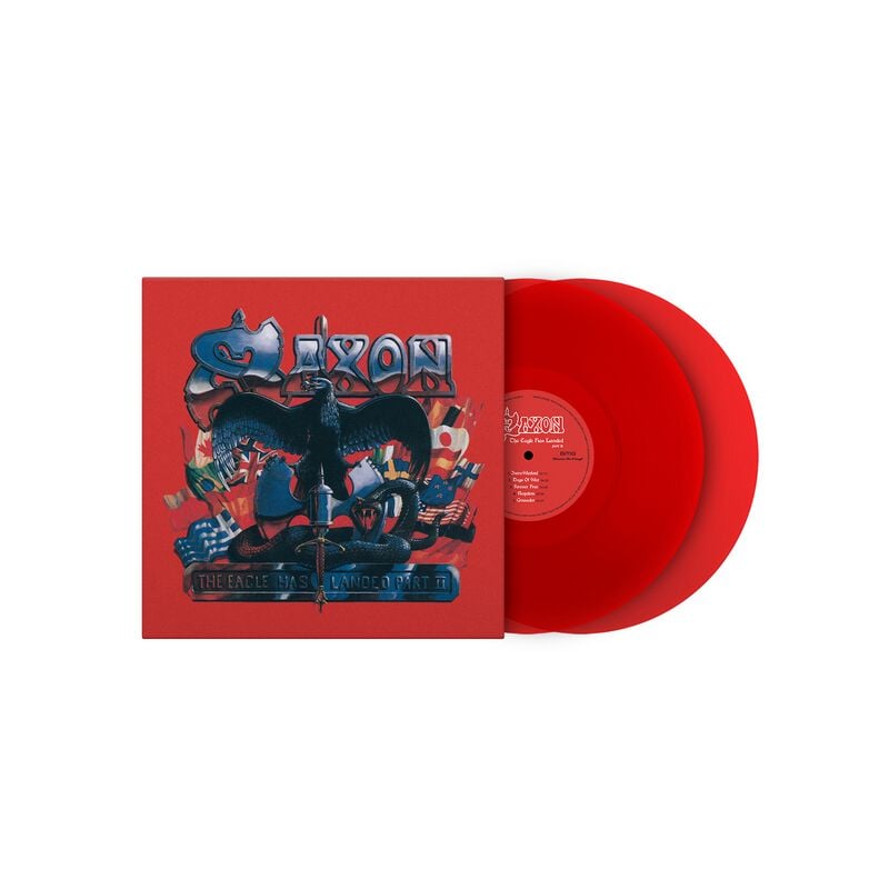 Saxon The eagle has landed Pt.II LP multicolor Saxon The eagle has landed Pt.II LP multicolor von Saxon