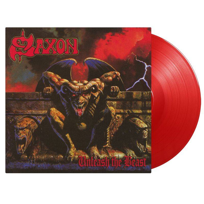 Saxon Unleash the beast LP multicolor von Saxon