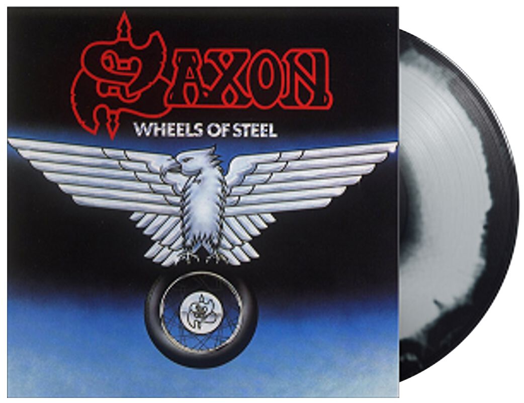 Saxon Wheels Of Steel LP multicolor von Saxon