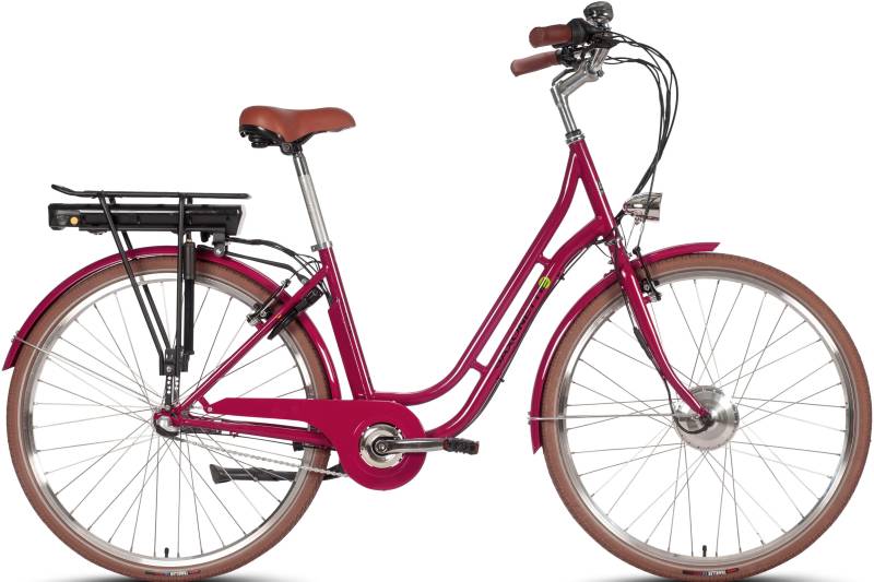 SAXONETTE "Saxonette Style Plus 2.0" 3 Gang Nabenschaltung Frontmotor 250 W mit Akku-Ladegerät, Pedelec, Elektrofahrrad für Damen u. Herren von Saxonette