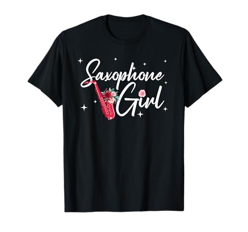 Cooles Saxophon für Damen und Mädchen, Tenor, Bariton, Saxophon, Jazz, Musik T-Shirt Cooles Saxophon für Damen und Mädchen, Tenor, Bariton, Saxophon, Jazz, Musik T-Shirt von Saxophone Gift Saxophone Player Accessories Stuff