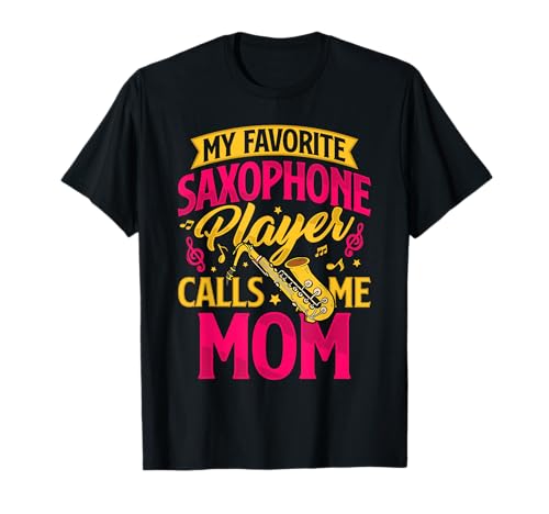 Saxophon Mama Lustig Saxophonist Spieler Saxophon Jazz Musik Frauen T-Shirt Saxophon Mama Lustig Saxophonist Spieler Saxophon Jazz Musik Frauen T-Shirt von Saxophone Player Marching Band Apparel Co.