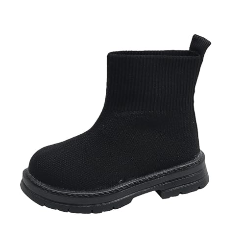 Knöchelhohe Strickstiefel für Mädchen 1–6 Jahre – Dehnbare Warme Winterschuhe Klassisch Einfarbig Leicht Atmungsaktiv Outdoor-Wanderschuhe Knöchelhohe Strickstiefel für Mädchen 1–6 Jahre – Dehnbare Warme Winterschuhe Klassisch Einfarbig Leicht Atmungsaktiv Outdoor-Wanderschuhe von Saxrel