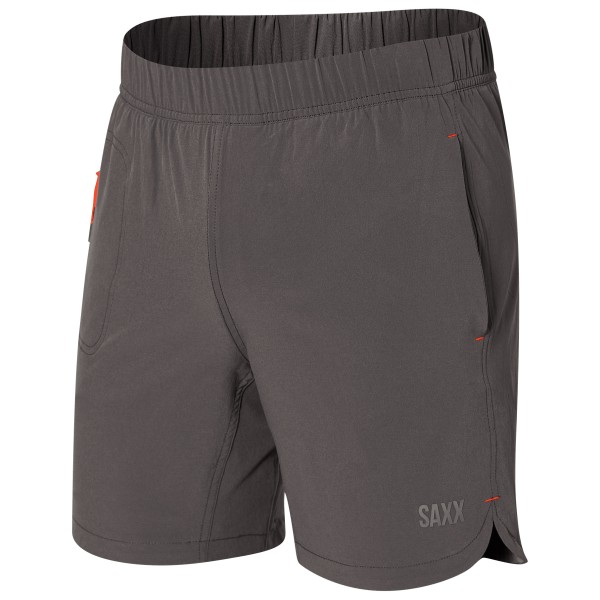 Saxx - Gainmaker 2N1 - Laufshorts Gr M - Length: 7'';S - Length: 7'';XL - Length: 7'';XXL - Length: 7'' blau;grau von Saxx