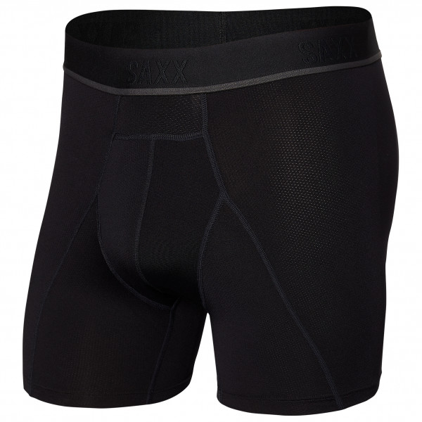 Saxx - Kinetic Light-Compression Mesh Boxer Brief - Kunstfaserunterwäsche Gr XXL schwarz Saxx - Kinetic Light-Compression Mesh Boxer Brief - Kunstfaserunterwäsche Gr XXL schwarz von Saxx