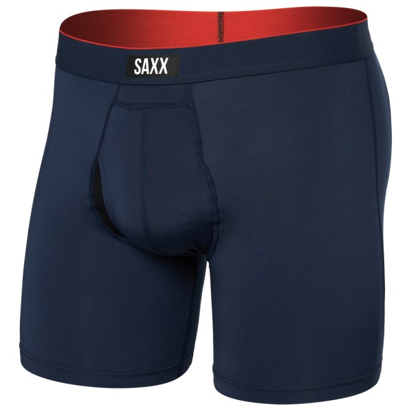 Saxx - Multi-Sport Mesh Boxer Brief Fly - Kunstfaserunterwäsche Gr XXL blau Saxx - Multi-Sport Mesh Boxer Brief Fly - Kunstfaserunterwäsche Gr XXL blau von Saxx