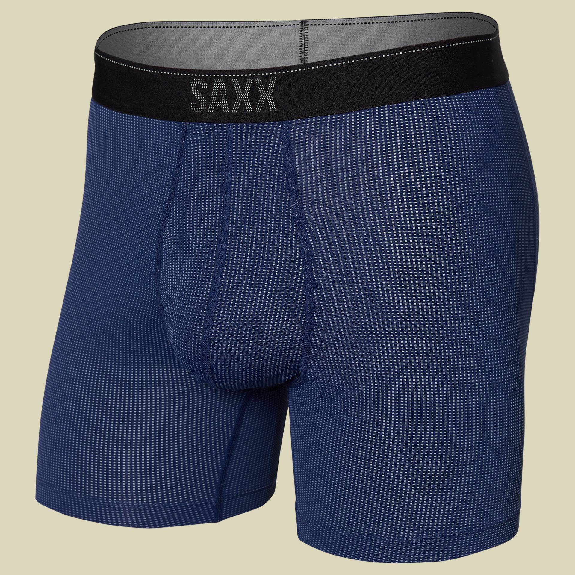 Quest Quick Dry Mesh Boxer Brief Fly Größe S Farbe midnight blue II von Saxx