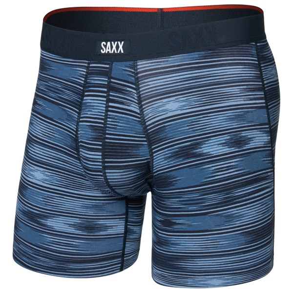 Saxx - Vibe Xtra Boxer Brief Fly - Kunstfaserunterwäsche Gr M blau von Saxx