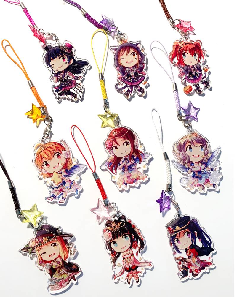 Love Live Aquours 2 "Klare Doppelseitige Acrylanhänger Love Live Aquours 2 "Klare Doppelseitige Acrylanhänger von Say0ranArts