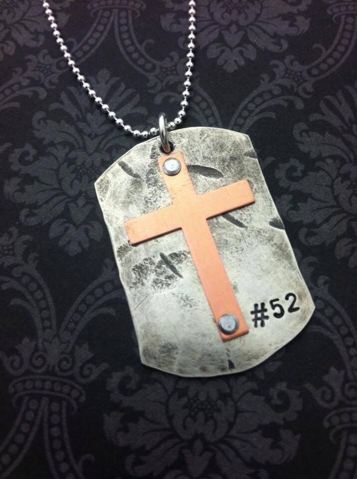 Herren Halskette - Hund Tag Für Ihn Personalisierte Schmuck Benutzerdefinierte Hand Gestempelt Sagen Alles Herren Halskette - Hund Tag Für Ihn Personalisierte Schmuck Benutzerdefinierte Hand Gestempelt Sagen Alles von SayAnythingJewelry