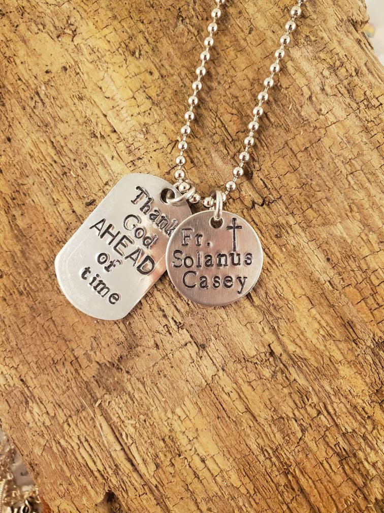 Fr. Solanus Casey. Seliger P. Casey Halskette. Geschenk. Ich Danke Gott Im Voraus Fr. Solanus Casey. Seliger P. Casey Halskette. Geschenk. Ich Danke Gott Im Voraus von SayItWithYourHeart