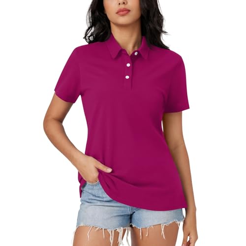 Damen Oberteile Elegant Sommer Shirts Damen Basic Oberteile Damen Gym Shirt Langarmshirt Damen Weiss Sportbekleidung Für Damen Damen Blusen Shirt Damen Yoga Shirt（1-Purple,3XL von Saymany