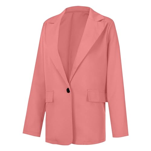 Hosenanzug Damen Festlich Elegant Festlich Trainingsanzug Fitness Outfit Damen Set Freizeitanzug Freizeit Anzugjacke Blazer Und Anzughose Yoga Set Damen Bekleidung Party Outfit（3-Pink，L） von Saymany