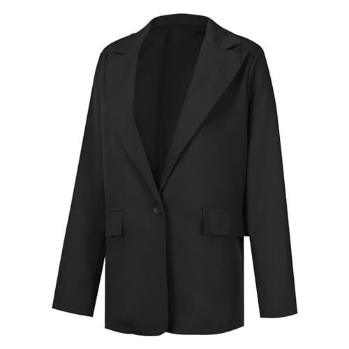 Hosenanzug Damen Sommer Elegant Freizeit Oberbekleidung Sport Set Kurz Sportanzug Festlich Blazer Und Anzughose Hosenanzüge Hochzeit（5-Black，XXL） von Saymany