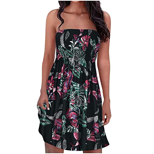 Sommerkleid Damen, Boho Sommerkleider Damen Rockabilly Kleider Damen Kleider Damen, Sommerkleid Damen Knielang Sommer Outfits Damen Sommerkleid Damen Kurz Strandkleid Damen, Kleid Damen Elegant von Saymany