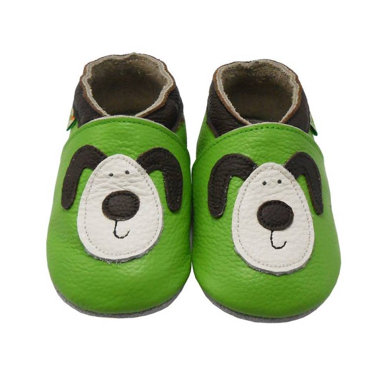 Sayoyo Lederpuschen baby Lauflernschuhe Hausschuhe Weiche 100% Leder Hausschuh von Sayoyo