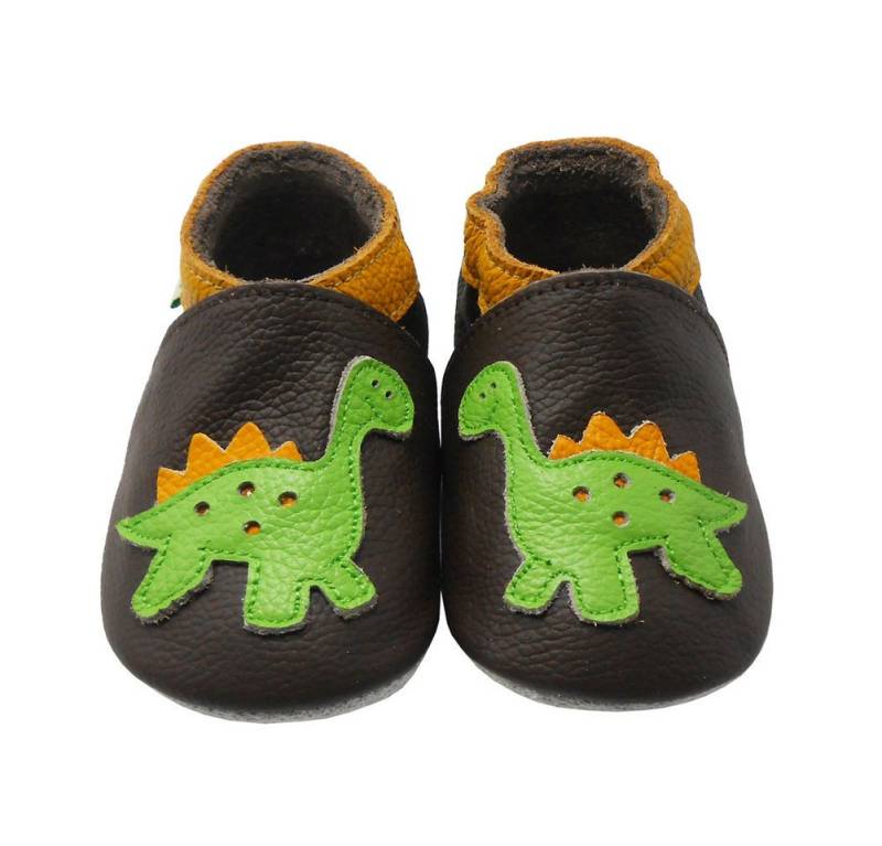 Sayoyo Weiche 100% Leder Krabbelschuhe Lauflernschuhe Hausschuhe Lederpuschen Lauflernschuh von Sayoyo