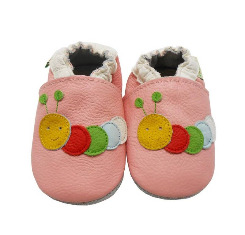 Sayoyo Weiche Leder Krabbelschuhe Lauflernschuhe Hausschuhe Lederpuschen Lauflernschuh (100% Leder) von Sayoyo