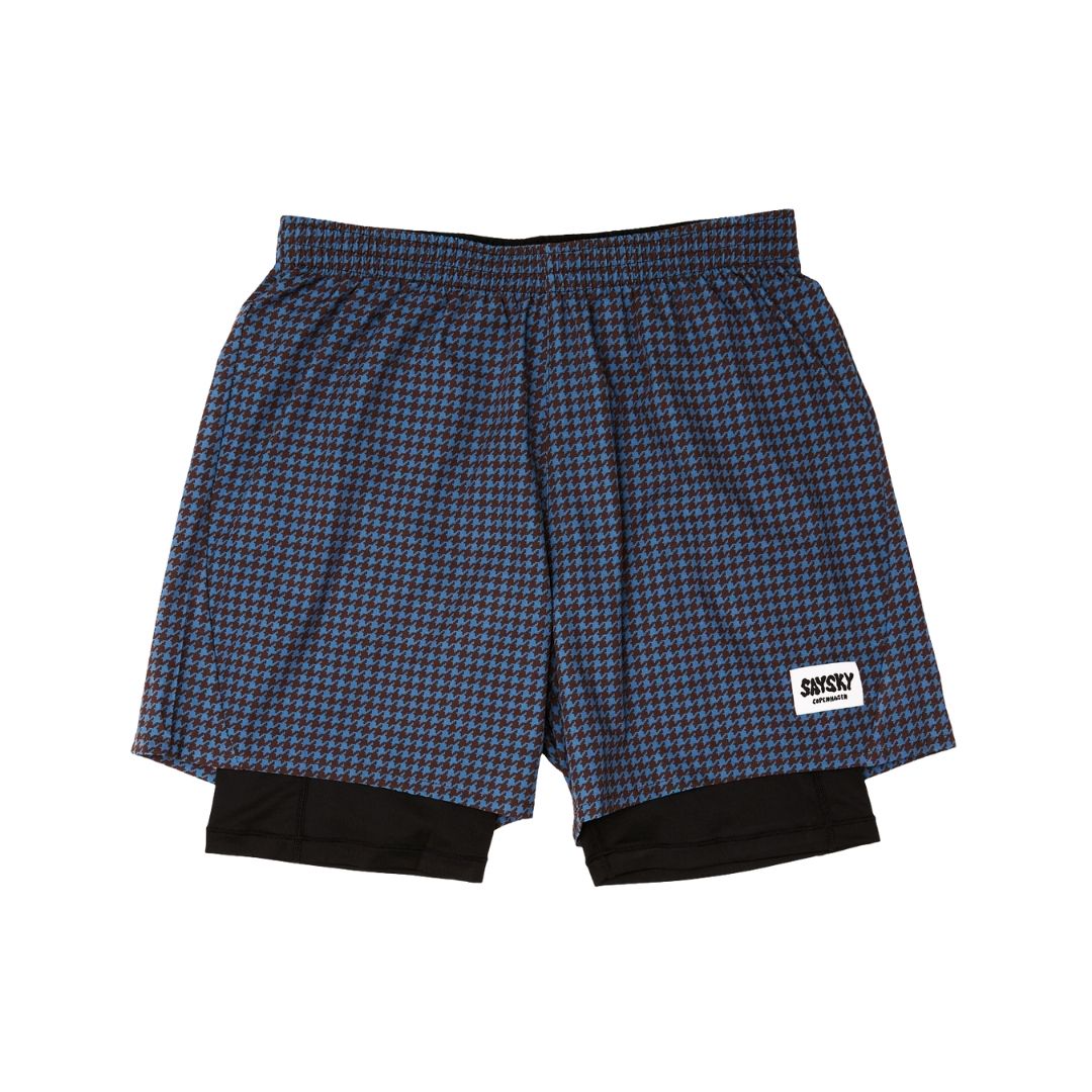 Houndstooth Pace 2 in 1 Shorts 5'' M von Saysky