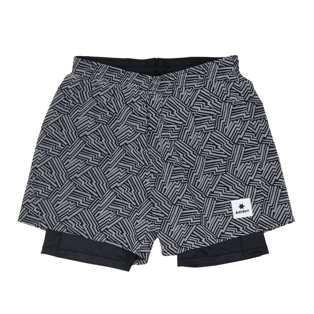 Reflective Pace 2 in 1 Shorts 5'' XL von Saysky