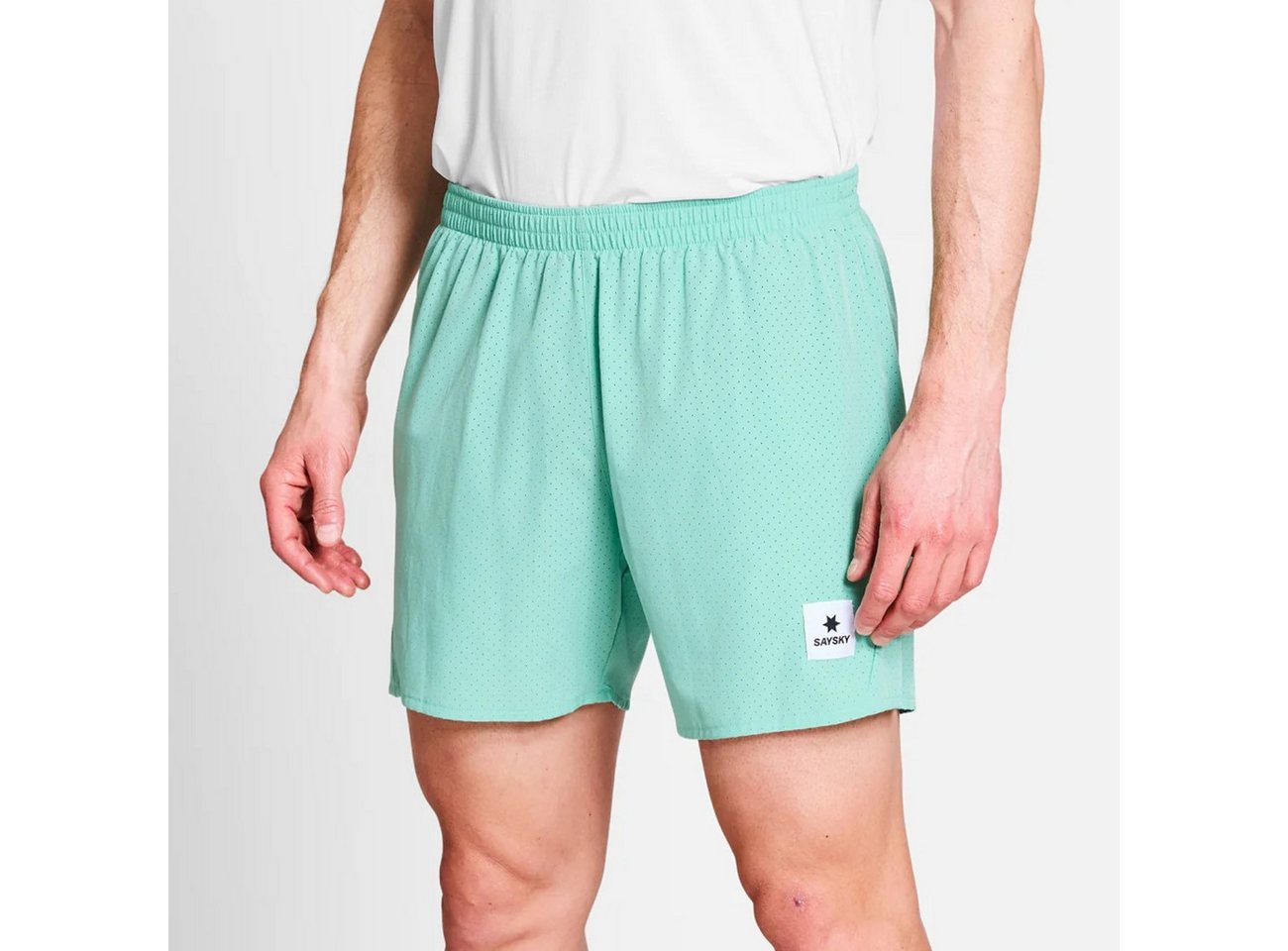 Saysky Laufhose Saysky Pace Air Shorts 5'' Green von Saysky