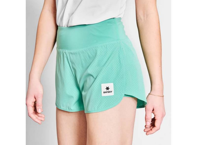 Saysky Laufhose Saysky W Pace Air Shorts 3" Green von Saysky