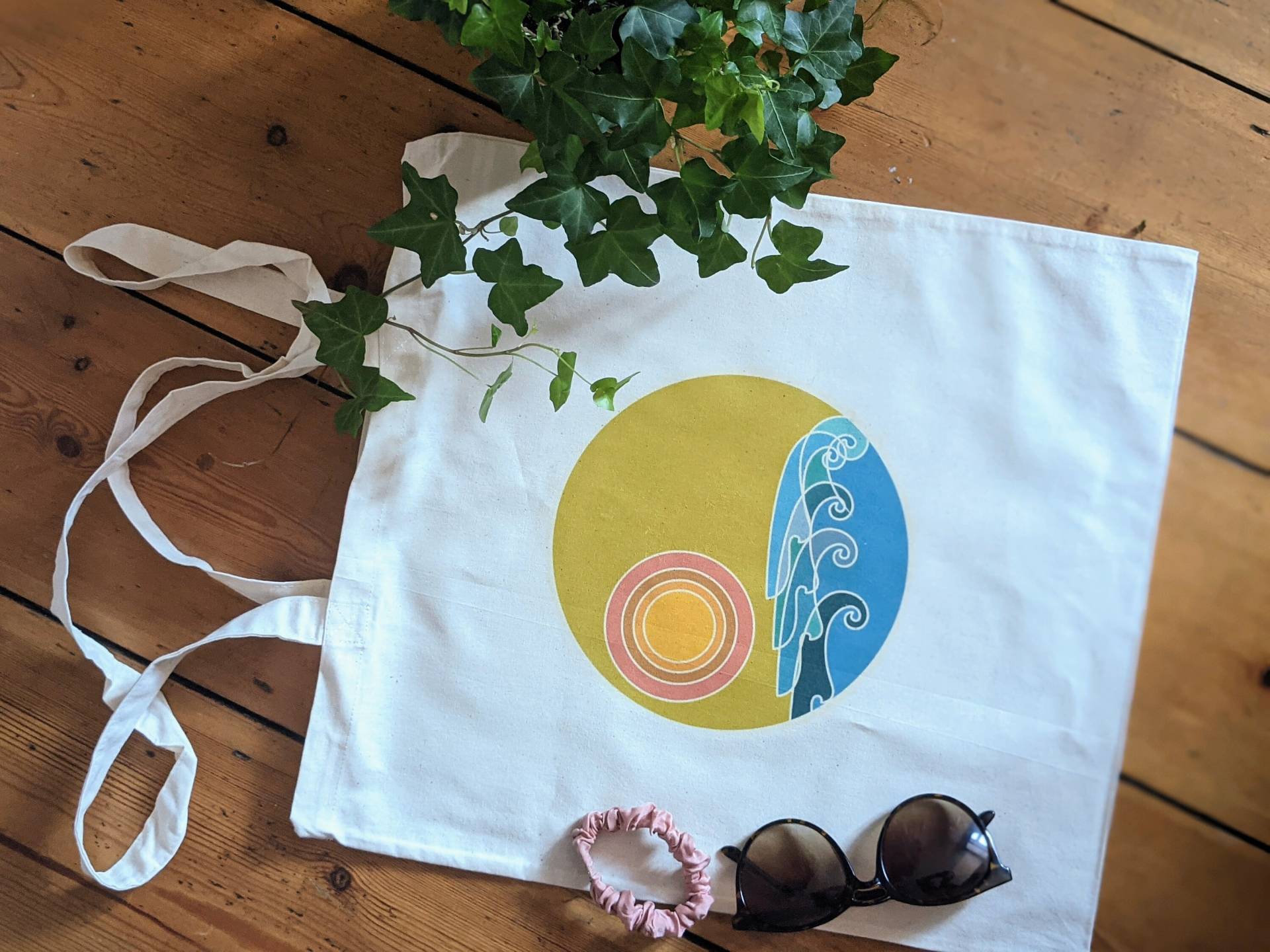Seaside Tote Bag Seaside Tote Bag von SazzleByBell
