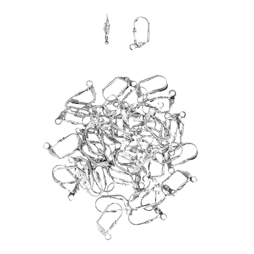 50 Stück Gold/Silber Ton Clip An Ohrringen Bequemer Französisch Inspirierter Schmuck Für Hochzeiten Partys Formelle Anlässe Keine Durchdringenden Ohrzubehör 50 Stück Gold/Silber Ton Clip An Ohrringen Bequemer Französisch Inspirierter Schmuck Für Hochzeiten Partys Formelle Anlässe Keine Durchdringenden Ohrzubehör von Sbshiouu