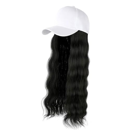 Hitzebeständige Lockige Synthetische Perücken Baseballkappen Natural Aussehender Haarstück Kopfbedeckung Für Frauen Party Täglich Friseur Perücken Für Schnelles Styling von Sbshiouu