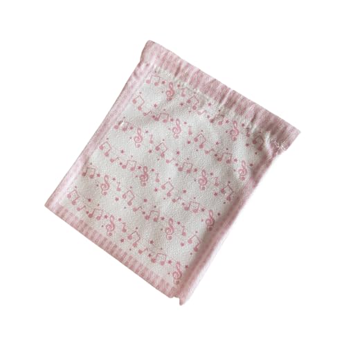 Sbshiouu Multifunktionaler Kordelbeutel Kosmetische Tasche Erdbeer Make Up Musical Notes Aufbewahrungstasche Reisen Aufbewahrungsstraße Erdbeer Musiknoten Kosmetische Make Up von Sbshiouu