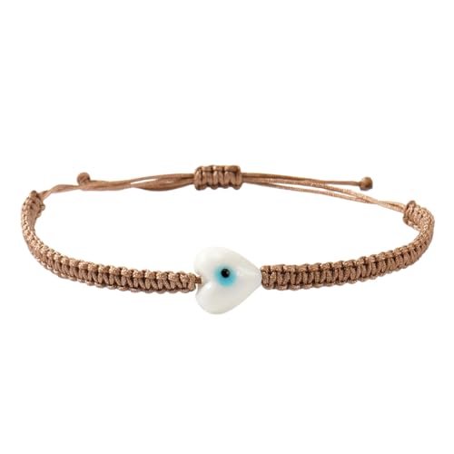 Sbshiouu Buntes Perlenverstellbares Armband Mit Symbolischen Augendesigns Tragbarer Schmuck Geschenk Handgefertigt Handgewebte Armband Sbshiouu Buntes Perlenverstellbares Armband Mit Symbolischen Augendesigns Tragbarer Schmuck Geschenk Handgefertigt Handgewebte Armband von Sbshiouu