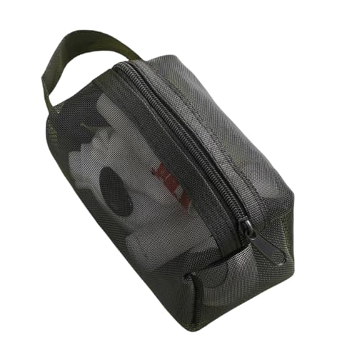 Sbshiouu Elegante Geldbörse aus transparentem Nylongeflecht, kleine Reißverschlusstasche für Schlüssel und Kopfhörer, mit großem Fassungsvermögen, Schwarz , 5.5*7*11 Sbshiouu Elegante Geldbörse aus transparentem Nylongeflecht, kleine Reißverschlusstasche für Schlüssel und Kopfhörer, mit großem Fassungsvermögen, Schwarz , 5.5*7*11 von Sbshiouu