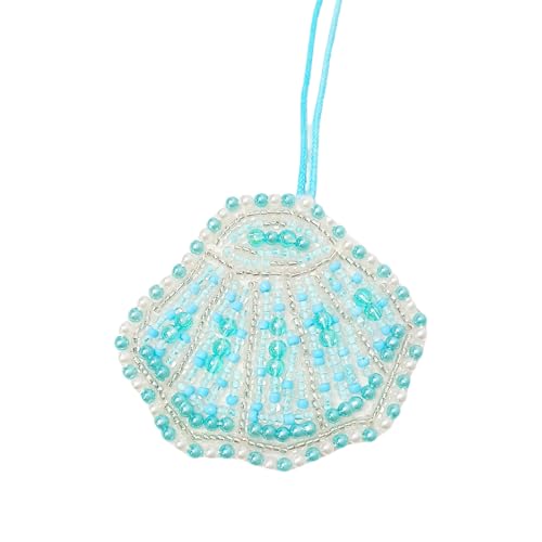 Sbshiouu Marine Themed Perlen Keychain Mit Zarten Fisch Und Designs Taschenzubehör Schlüsselbund Anhänger Für Taschen Oder Schlüsselmodie Für Rucksack von Sbshiouu