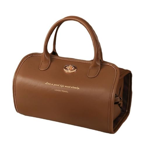 Sbshiouu PU Leder wasserdichte Kosmetiktasche mit mehreren Fächern 4 in 1 Reise Make-up Organizer Kulturbeutel Halter, Farbe 1, SizeApprox.25x14x14cm/9.84x5.51x5.51inch Sbshiouu PU Leder wasserdichte Kosmetiktasche mit mehreren Fächern 4 in 1 Reise Make-up Organizer Kulturbeutel Halter, Farbe 1, SizeApprox.25x14x14cm/9.84x5.51x5.51inch von Sbshiouu