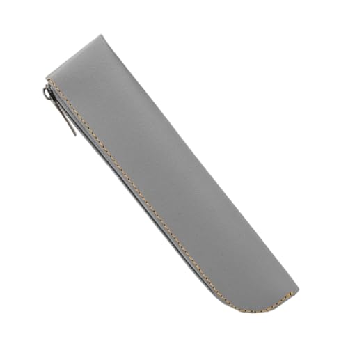 Sbshiouu PU Lederstifte Hülle Praktische Tasche Große Kapazität Stiftbeutel Einfache Tasche Organisatoren Große Kapazität PU Lederbeutel Einfacher Beutel von Sbshiouu