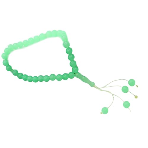 Sbshiouu Perlenarmband mit 33 Leuchten, lange Nutzungsdauer, 8 Stunden, leuchtet für Nachtveranstaltungen und im Freien, 1.4cm, Gemischte Materialien von Sbshiouu