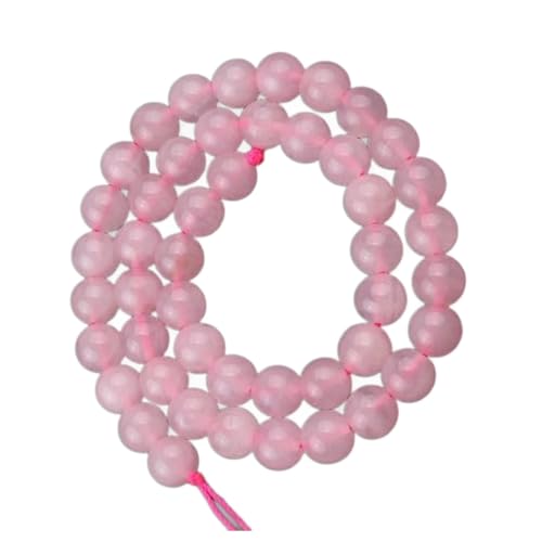 Sbshiouu Rose Round Perlen Für Schmuck Die Einheitliche Handwerksdarsteller Und Empfindliche Hautdesigns Edelsteine ​​Perlen Machen von Sbshiouu