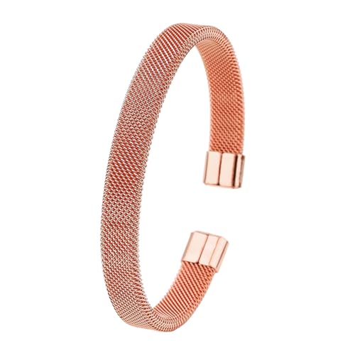 Sbshiouu Schlankes Edelstahl C Form Armband Mit Atmungsaktivem Netzdesign Trendy Unisex C Form Armreifenschmuck Für Erwachsene Styles Paar Freundschaftsarmband Sbshiouu Schlankes Edelstahl C Form Armband Mit Atmungsaktivem Netzdesign Trendy Unisex C Form Armreifenschmuck Für Erwachsene Styles Paar Freundschaftsarmband von Sbshiouu