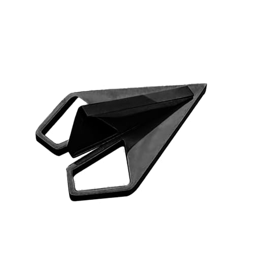 Sbshiouu Schlichte Designs Papier-Brosche, elegante Metallnadel für Mode-Enthusiasten und Profis, formell, Dimension Approx. 3.4x2.4cm/1.34x0.94inch, Metall von Sbshiouu