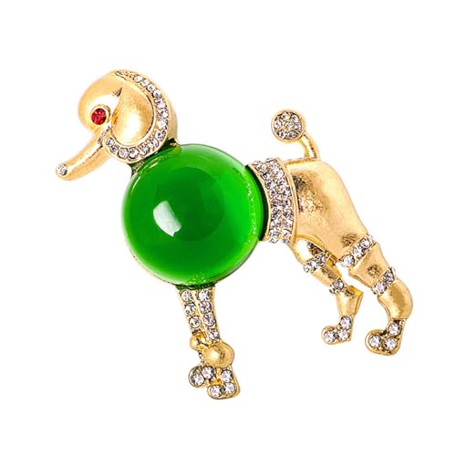 Sichere Klasze Pudelnadel Bequeme Materialien Schmuck Geschenk Für Frauen Männer Legierter Pudel Brosche Brosche von Sbshiouu