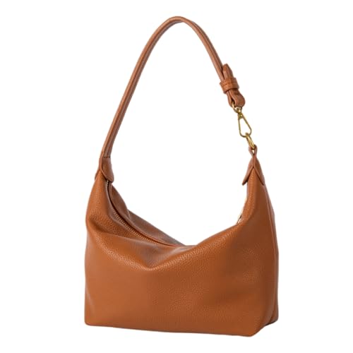 Stilvolle Unterarmtasche für Damen, stilvolle PU-Leder-Geldbörse, modische Umhängetasche für Arbeit und täglichen Gebrauch, Unterarmtasche, braun, One Size Stilvolle Unterarmtasche für Damen, stilvolle PU-Leder-Geldbörse, modische Umhängetasche für Arbeit und täglichen Gebrauch, Unterarmtasche, braun, One Size von Sbshiouu