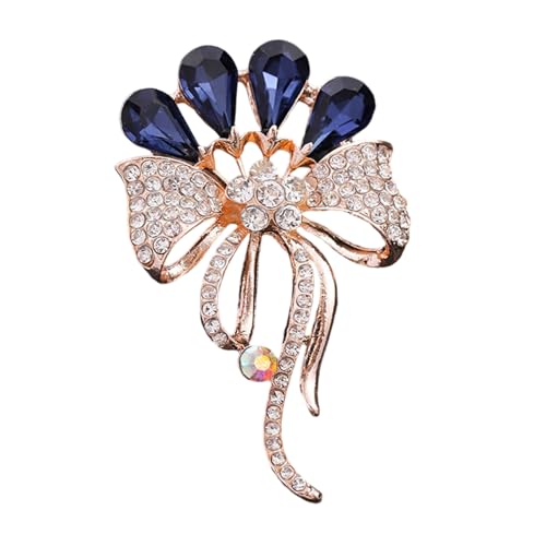 Strasssteine dekorierte Brosche Metall Vintage Kleidung Accessoire Legierung Textur SPARKLING PIN Geeignet Für Formelle Veranstaltung Elegante Blumenstift Strasssteine dekorierte Brosche Metall Vintage Kleidung Accessoire Legierung Textur SPARKLING PIN Geeignet Für Formelle Veranstaltung Elegante Blumenstift von Sbshiouu