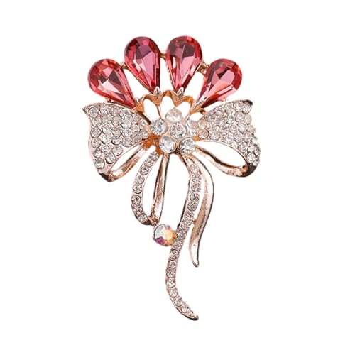 Strasssteine dekorierte Brosche Metall Vintage Kleidung Accessoire Legierung Textur SPARKLING PIN Geeignet Für Formelle Veranstaltung Elegante Blumenstift Strasssteine dekorierte Brosche Metall Vintage Kleidung Accessoire Legierung Textur SPARKLING PIN Geeignet Für Formelle Veranstaltung Elegante Blumenstift von Sbshiouu