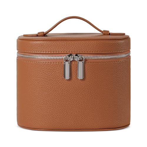 Make-up-Tasche, Reise-Make-up-Tasche mit Fächern und Griff, tragbare Kosmetik-Organizer-Tasche, Kulturbeutel für Damen Make-up-Tasche, Reise-Make-up-Tasche mit Fächern und Griff, tragbare Kosmetik-Organizer-Tasche, Kulturbeutel für Damen von Sbuxhrkid